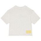 تيشيرت بالشعار باللون الرمادي , 2, hi-res