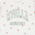 Girls White Floral Logo T-Shirt, 1, hi-res