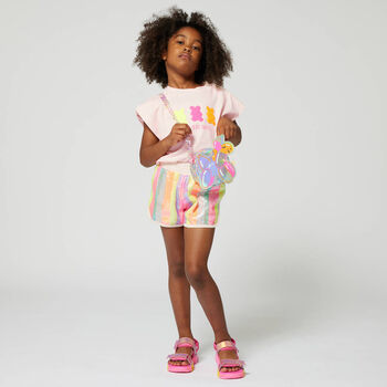 Girls Pink Gummy Bear T-Shirt