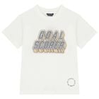 Boys White & Beige Shorts Set, 1, hi-res