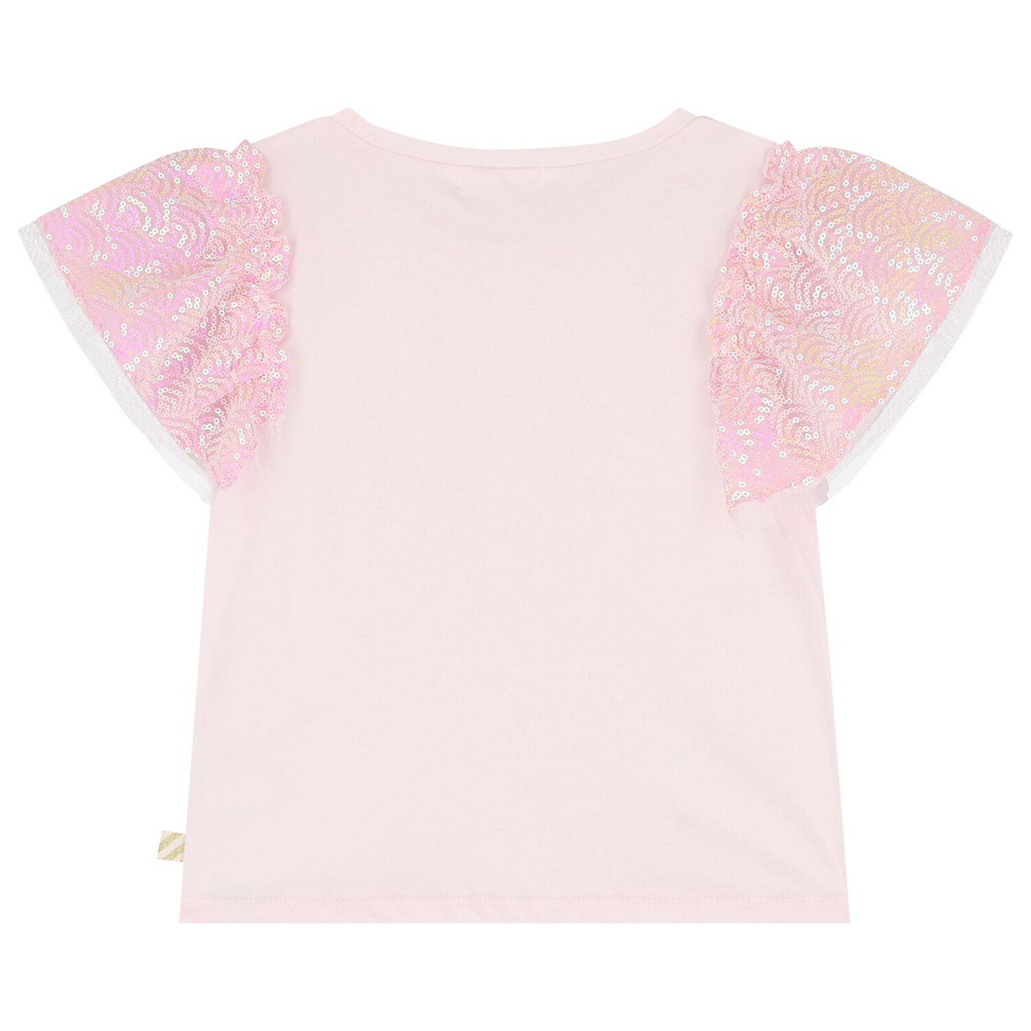 Girls Pink Embellished T-Shirt, 1, hi-res