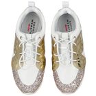 Girls White Embellished Butterfly Trainers, 1, hi-res