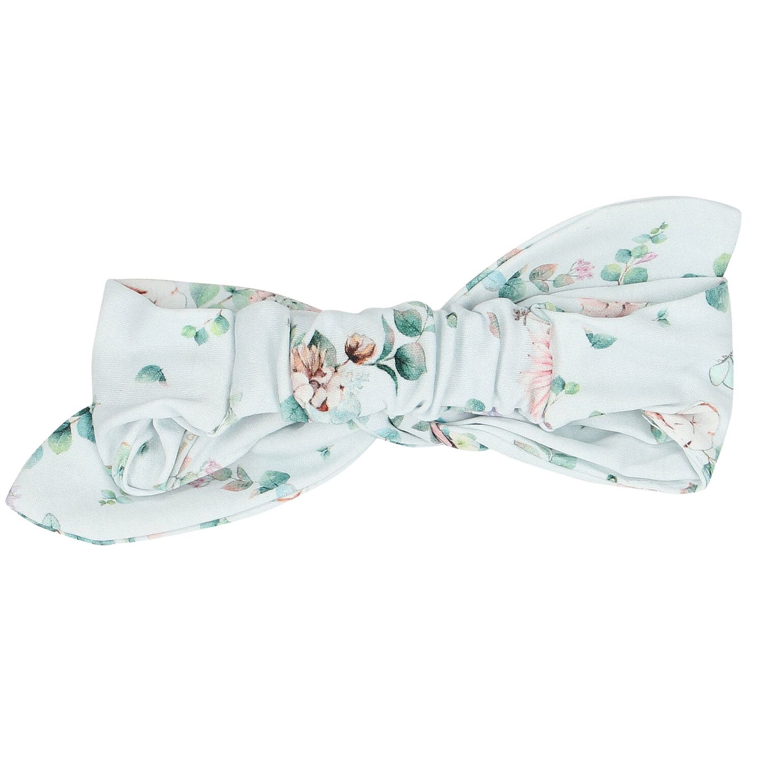 Baby Girls Mint Floral Headband, 1, hi-res image number null