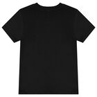 Black Teddy Bear Logo T-Shirt, 7, hi-res
