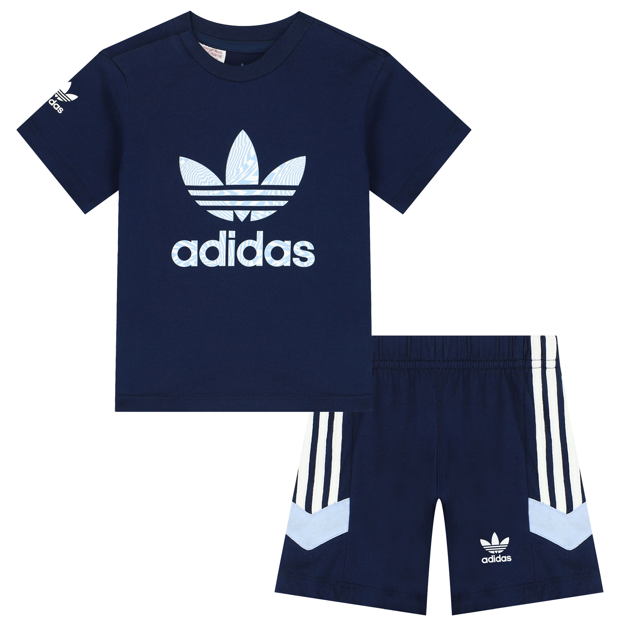 Boys adidas shorts and shirt top
