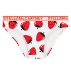 Girls Ivory Strawberry Bikini, 1, hi-res