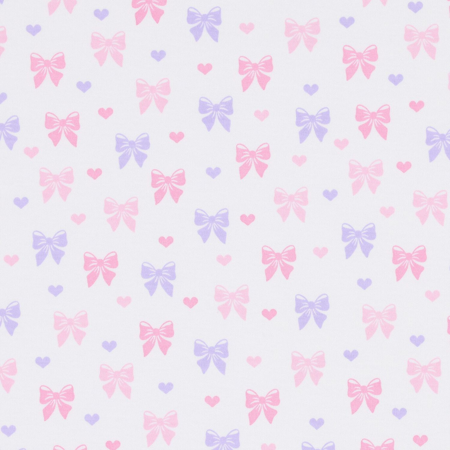 Baby Girls White Billowy Bows Blanket, 1, hi-res image number null