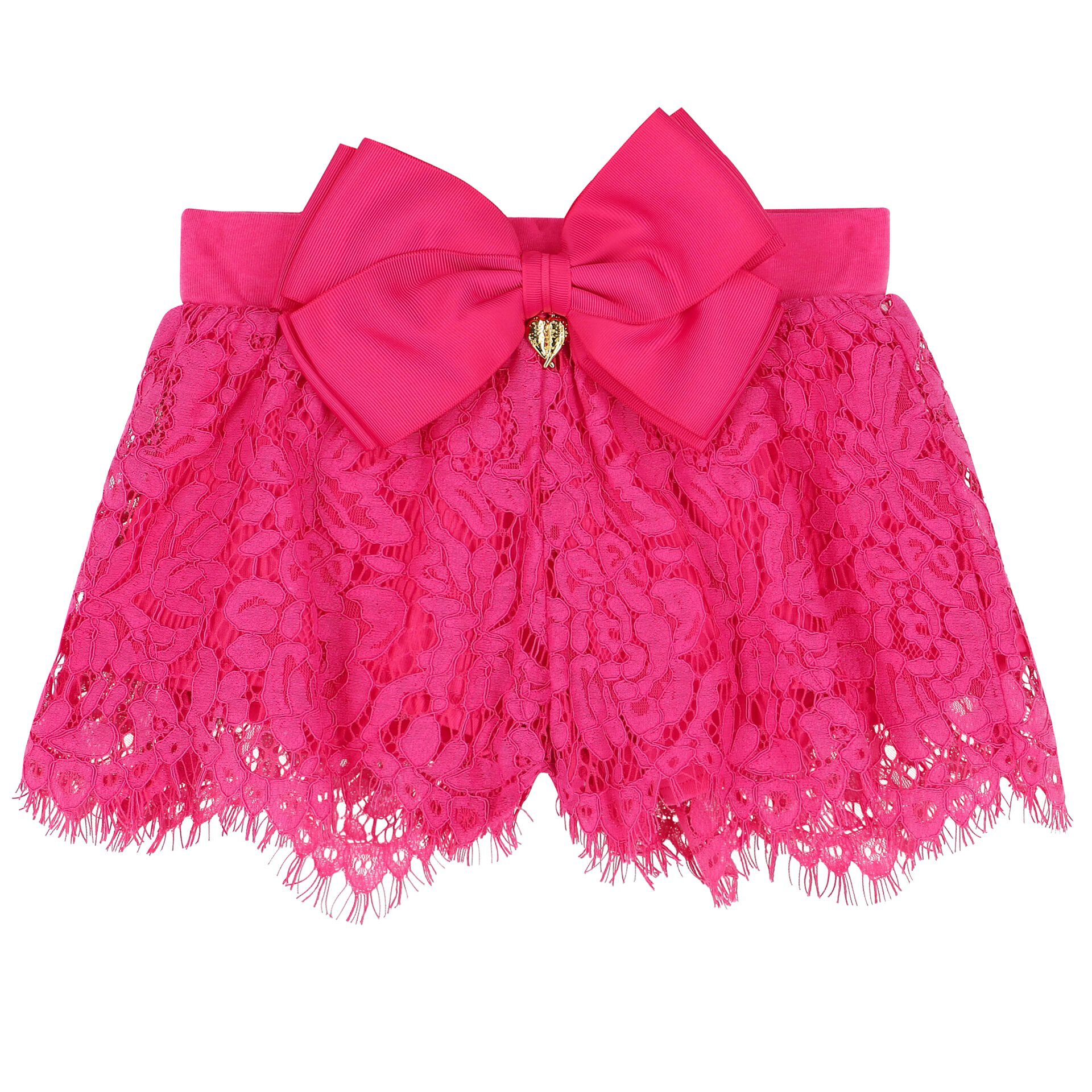 Angel s Face Girls Pink Lace Shorts Junior Couture Bahrain