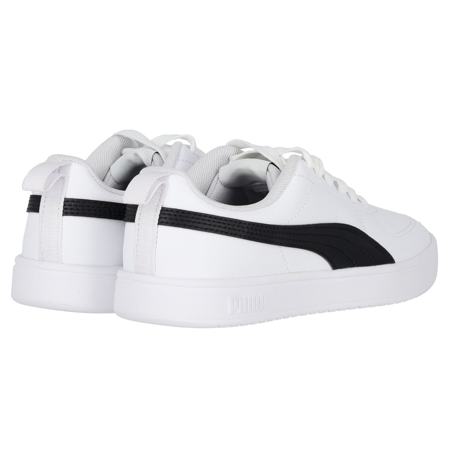 White & Black Rickie Trainers, 3, hi-res