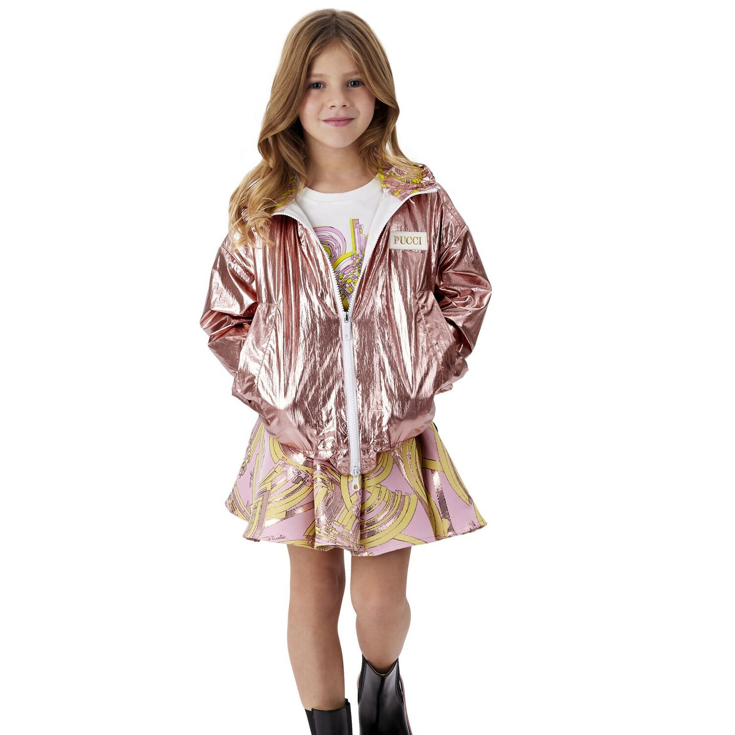 تيشيرت بالشعار باللون الأبيض, 1, hi-res