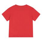 Younger Red Teddy Bear Logo T-Shirt, 3, hi-res