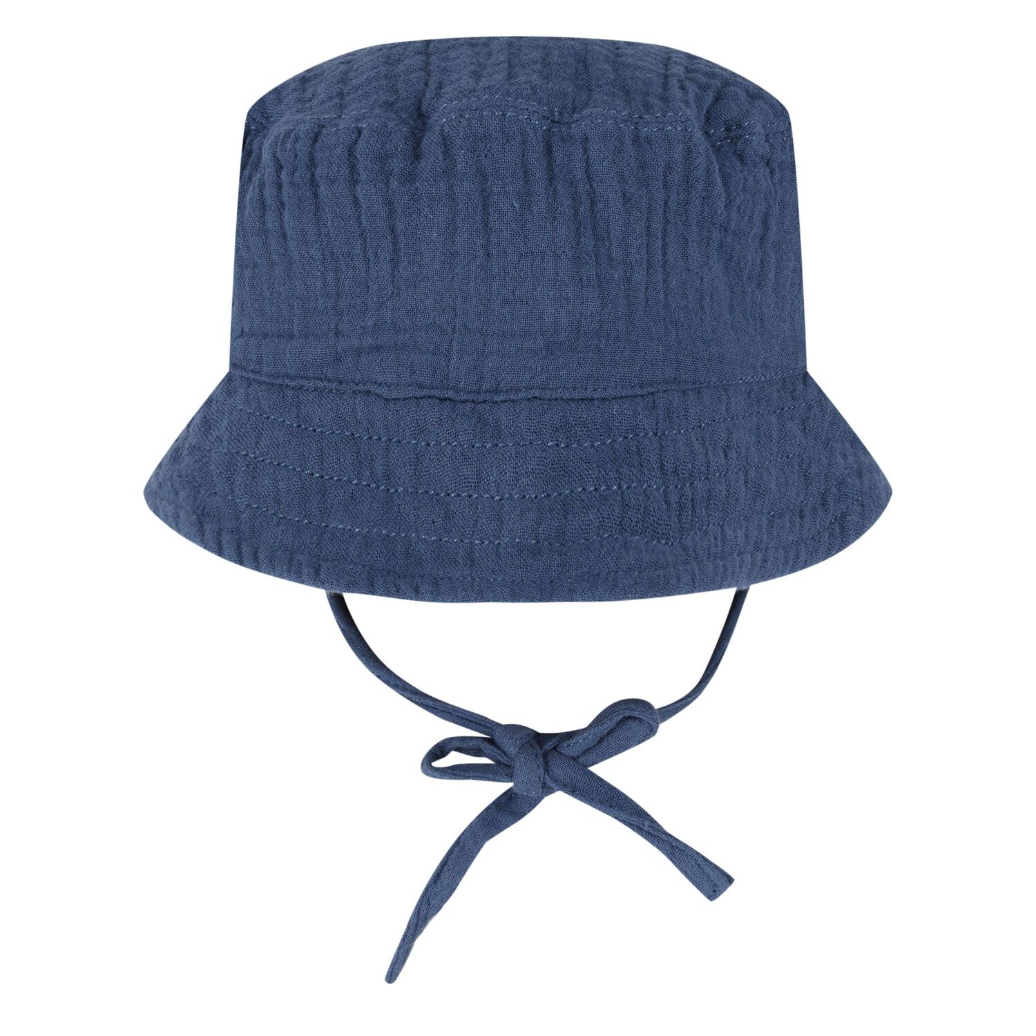 Younger Boys Navy Blue Dungaree & Hat Set (3 Piece) , 2, hi-res