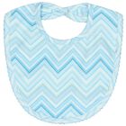 Baby Boys Blue Zig Zag Babygrow Gift Set , 1, hi-res