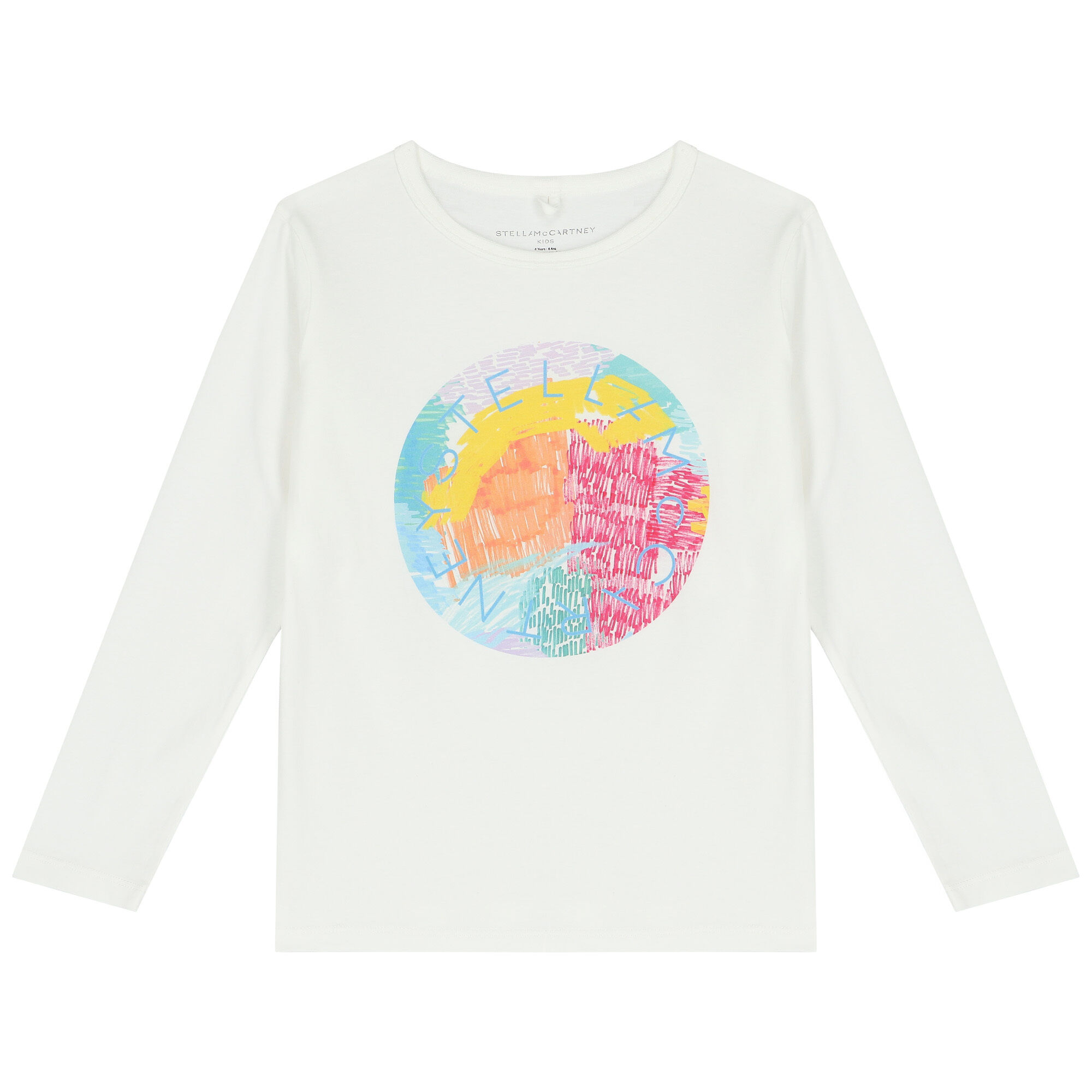Missoni Kids abstract-print cotton T-shirt - White