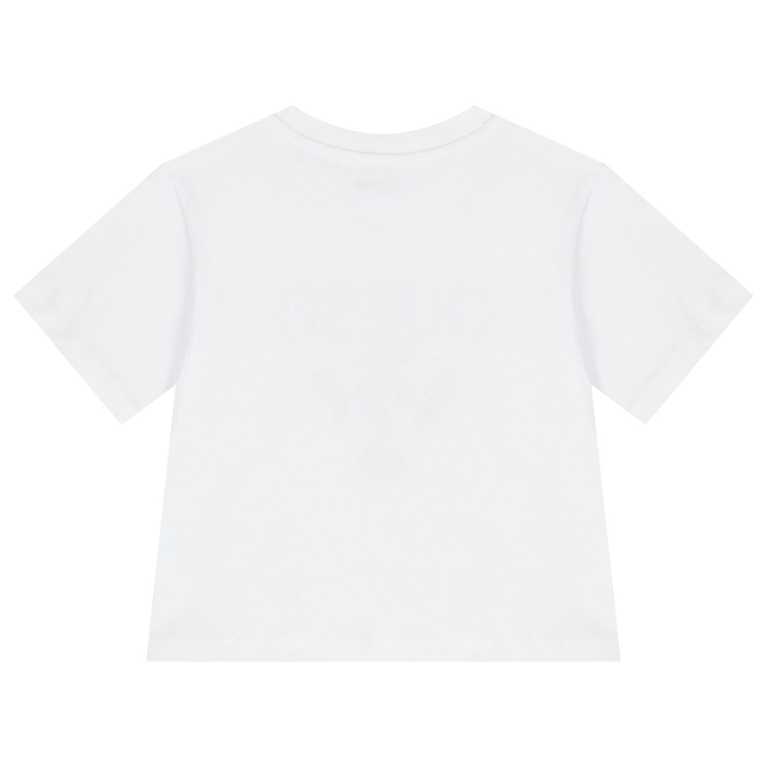 Girls White Logo Sequin T-Shirt, 1, hi-res