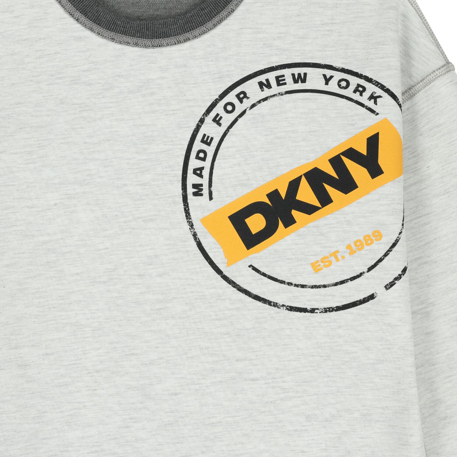 Boys Grey Logo Reversible Sweatshirt , 1, hi-res