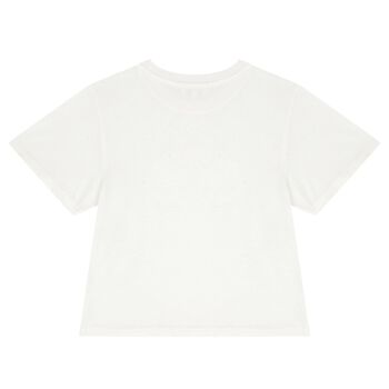 Girls Ivory Logo T-Shirt