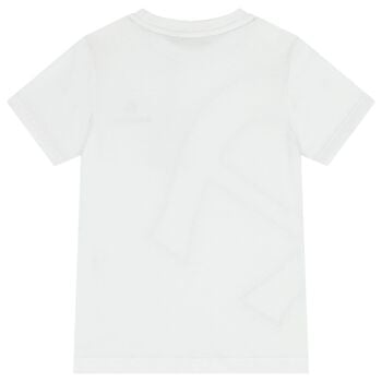Boys White Logo T-Shirt