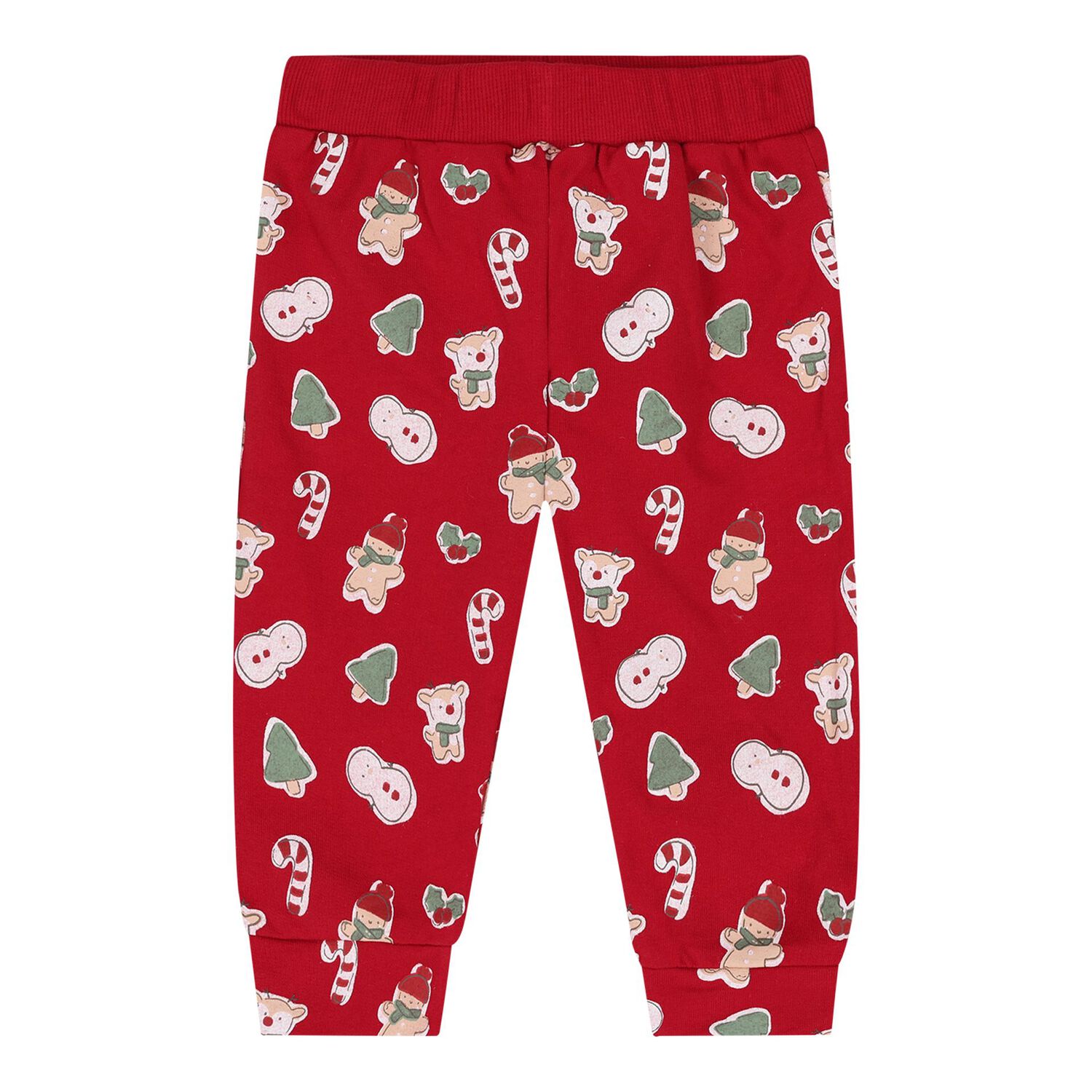 Baby Boys Red Santa Claus Tracksuit Set, 1, hi-res