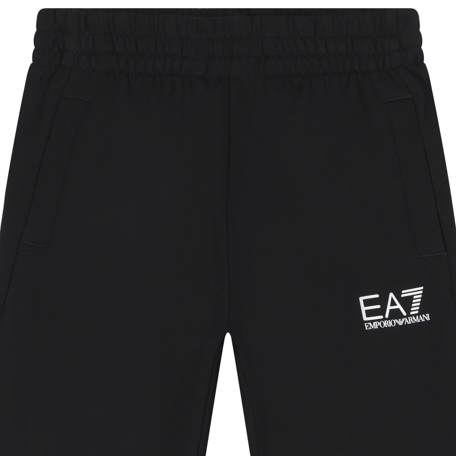 Boys Black Logo Joggers, 2, hi-res