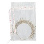 Girls Gold Embellished Headband, 2, hi-res