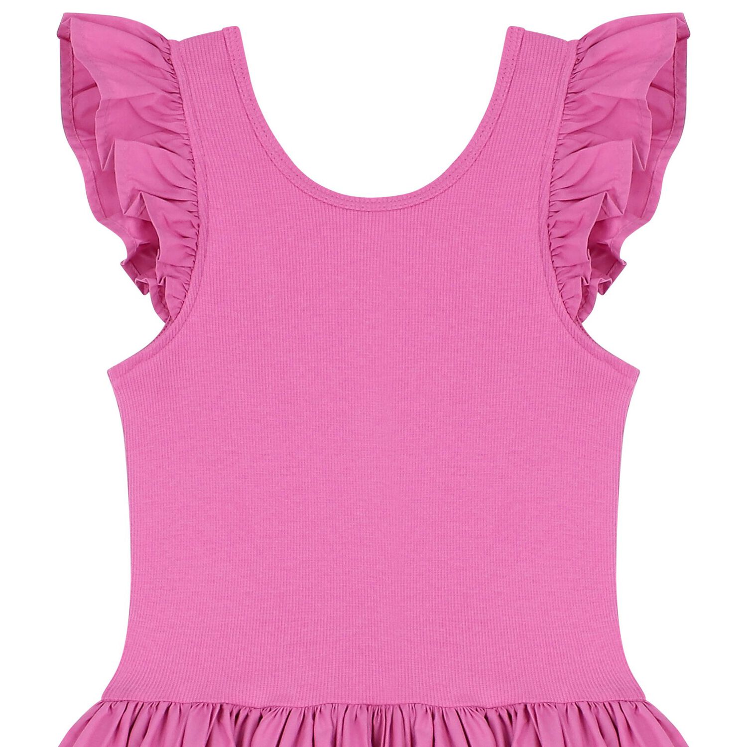 Girls Purple Ruffle Cloudia Dress, 4, hi-res
