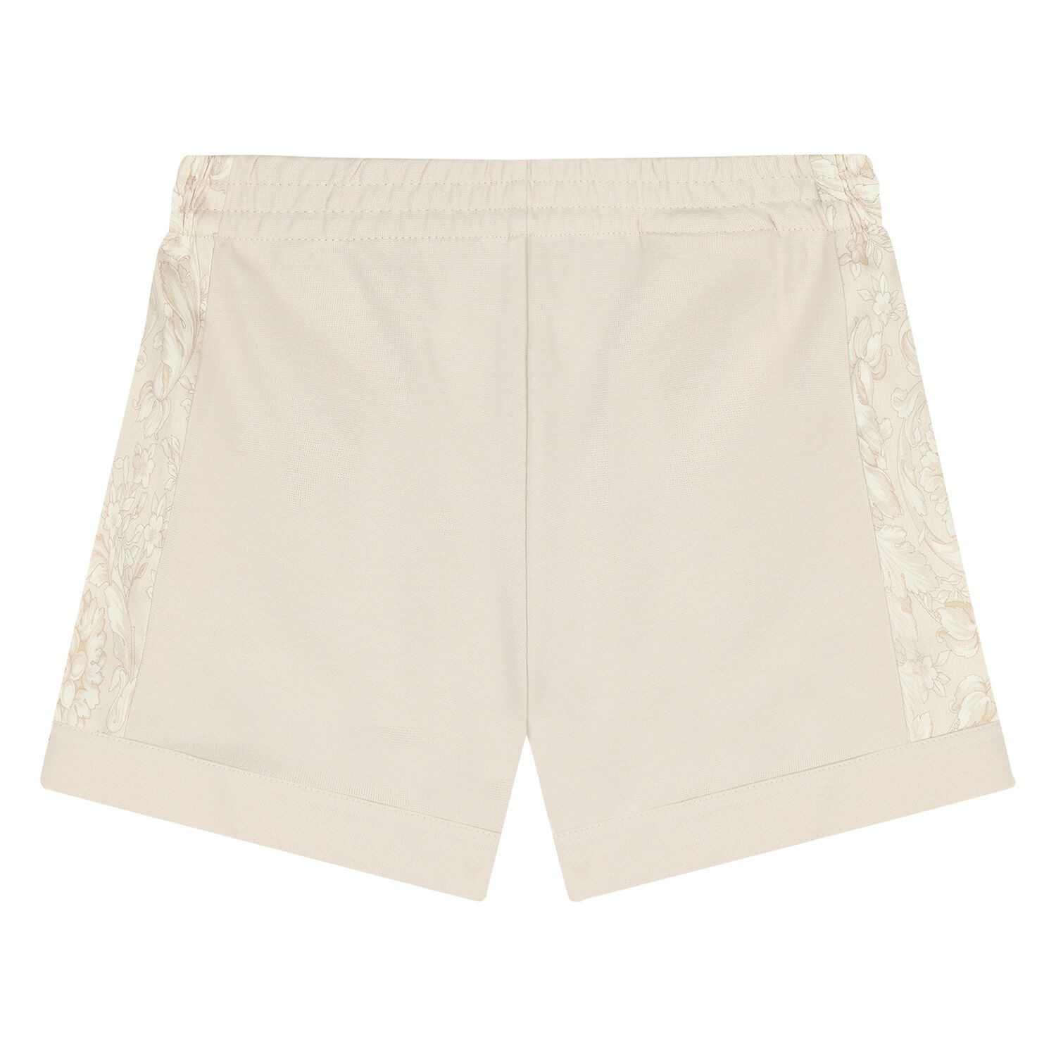 Younger Boys Beige Barroco Shorts, 1, hi-res