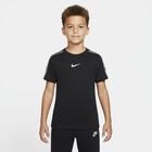 Boys Black Logo T-Shirt, 1, hi-res