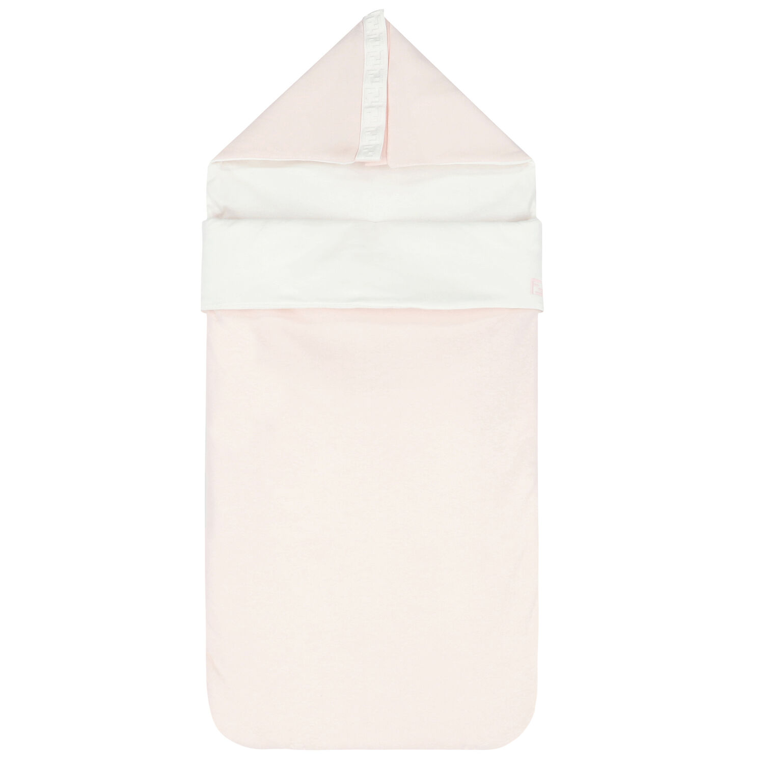 مدس بالشعار باللون الوردي والأبيض, 2, hi-res