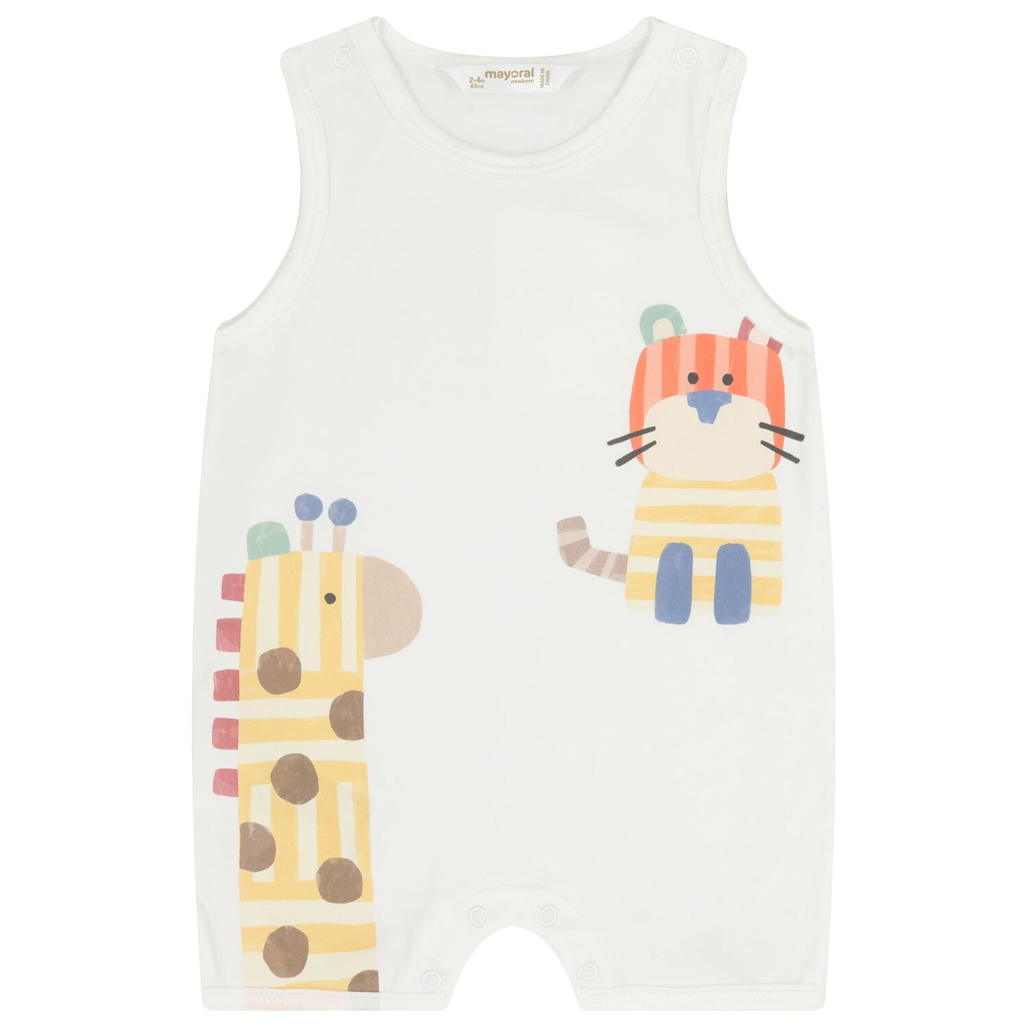 Baby Boys Ivory & Yellow Rompers Set, 1, hi-res