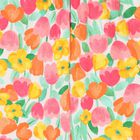 Younger Girls Multi-Coloured Floral Jumpsuit, 2, hi-res