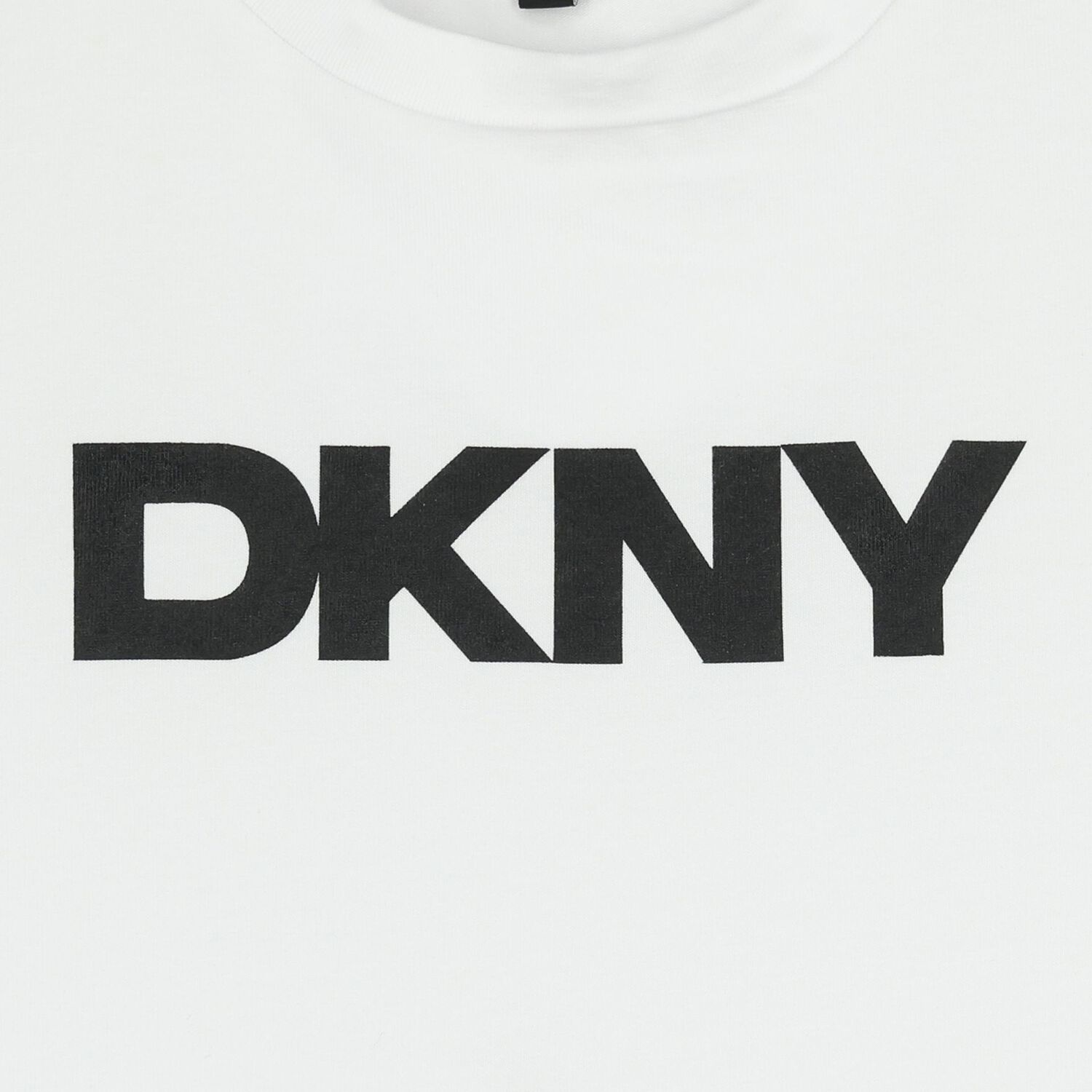 تيشيرت بنات بالشعار باللون الابيض , 2, hi-res