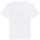 Boys White Logo T-Shirt, 2, hi-res
