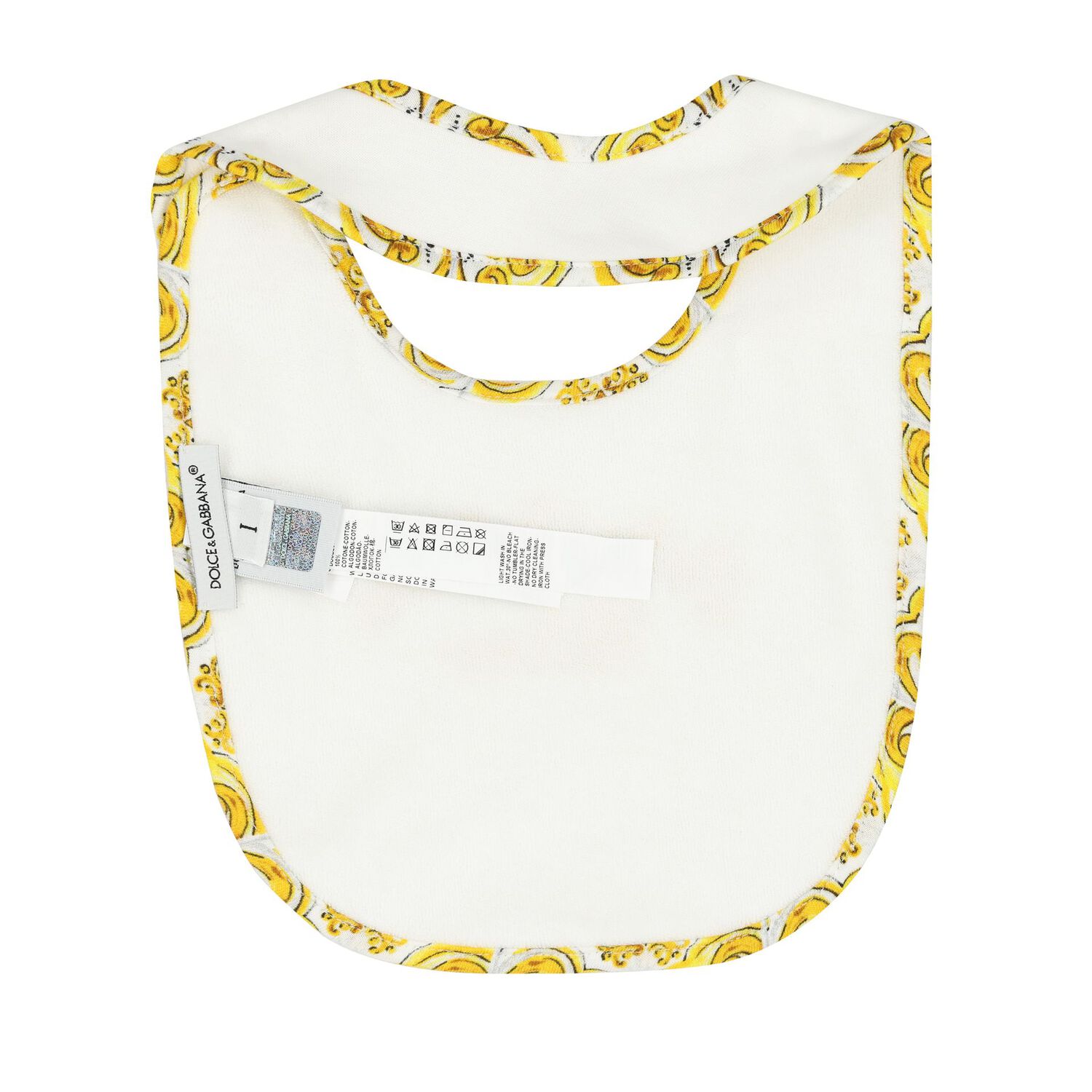 Baby Girls White & Yellow Majolica Babygrow Gift Set, 1, hi-res