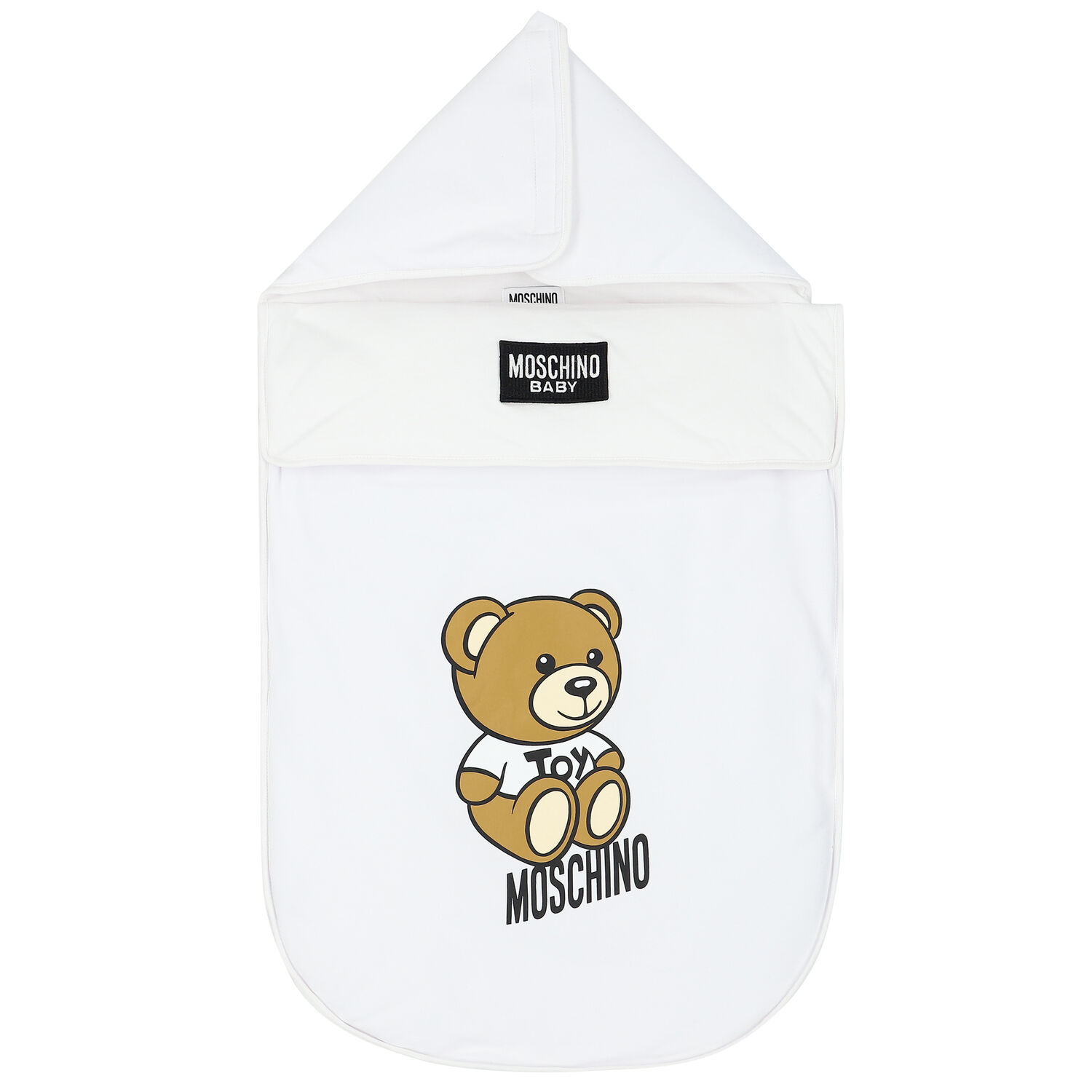 White Teddy Bear Logo Baby Nest, 4, hi-res image number null