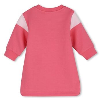 Baby Girls Pink Logo Dress