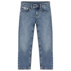 Boys Blue Denim Jeans, 1, hi-res
