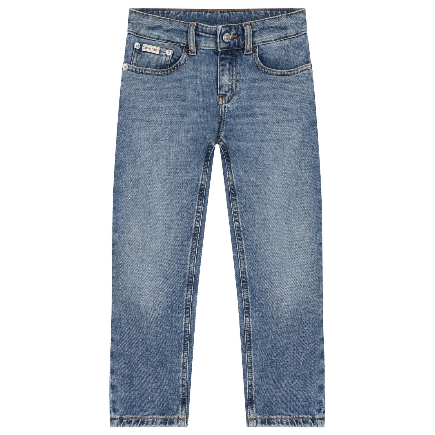 Boys Blue Denim Jeans, 1, hi-res