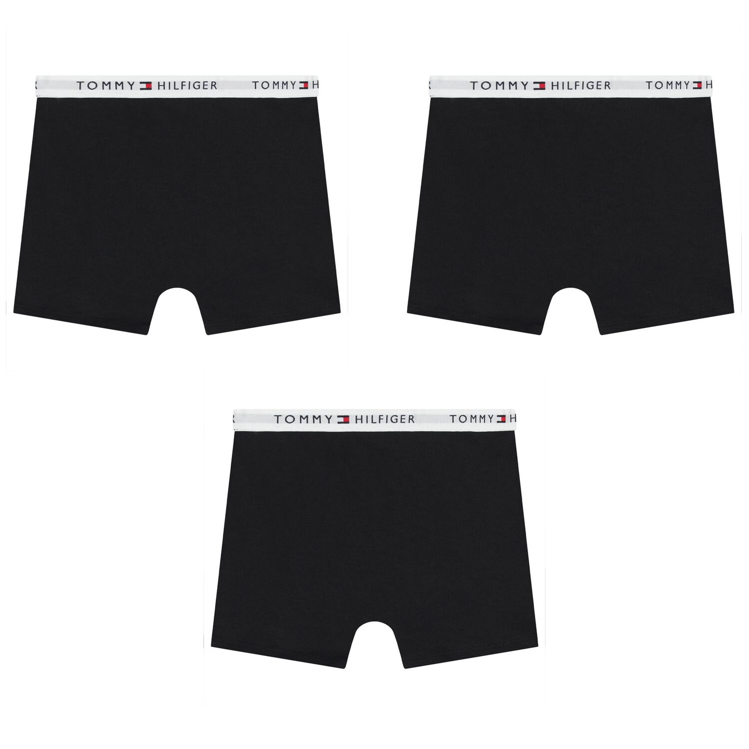 Boys Black Boxer Shorts ( 3-Pack ), 1, hi-res