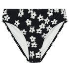 Girls Black Flower Bikini, 1, hi-res