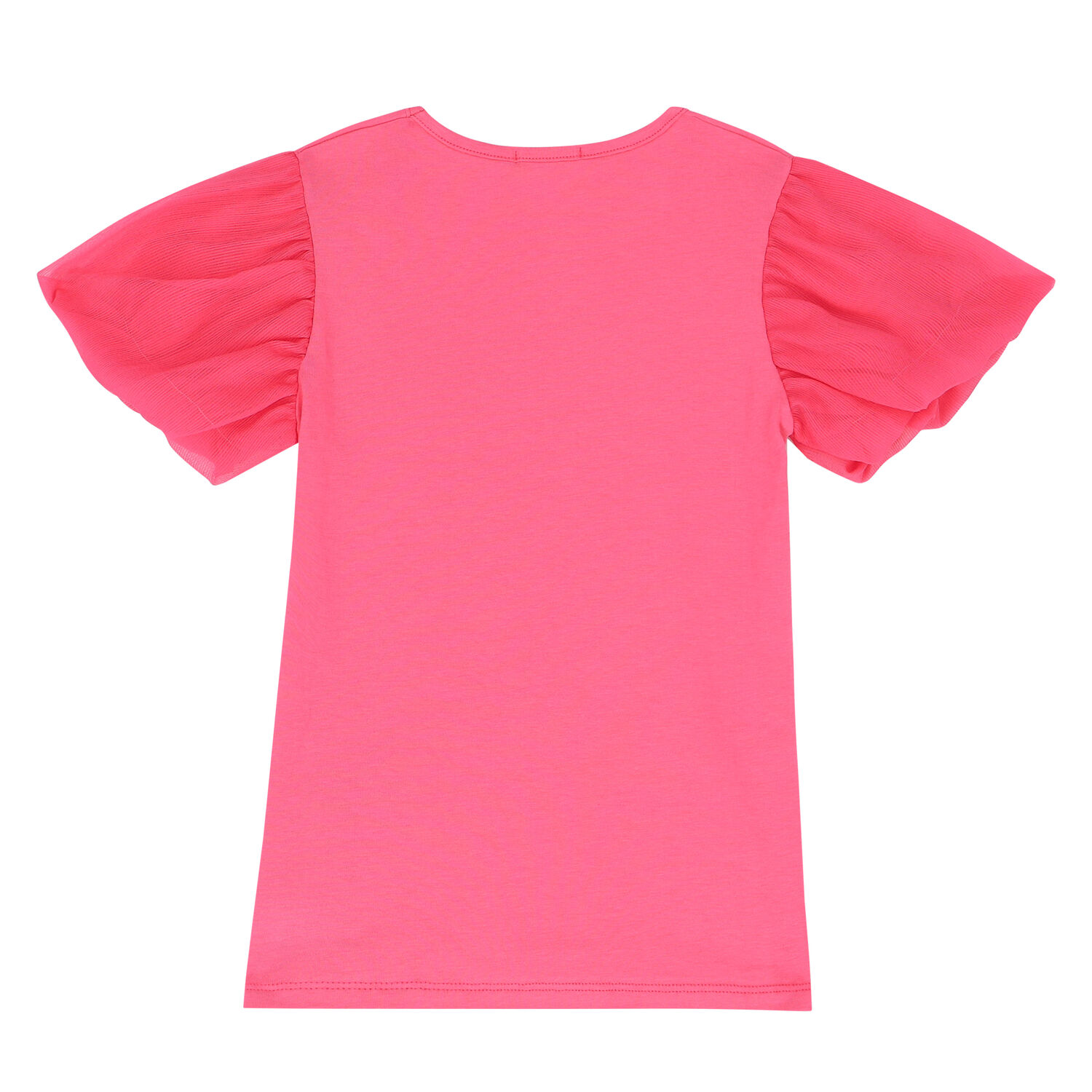 Girls Pink & White Headphone Shorts Set, 1, hi-res image number null