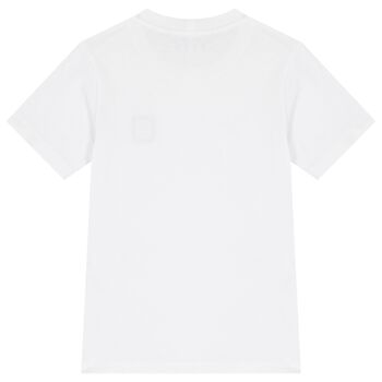 Boys White Logo T-Shirt