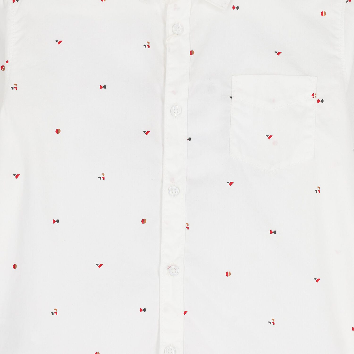 Boys White Long Sleeve Shirt, 1, hi-res image number null