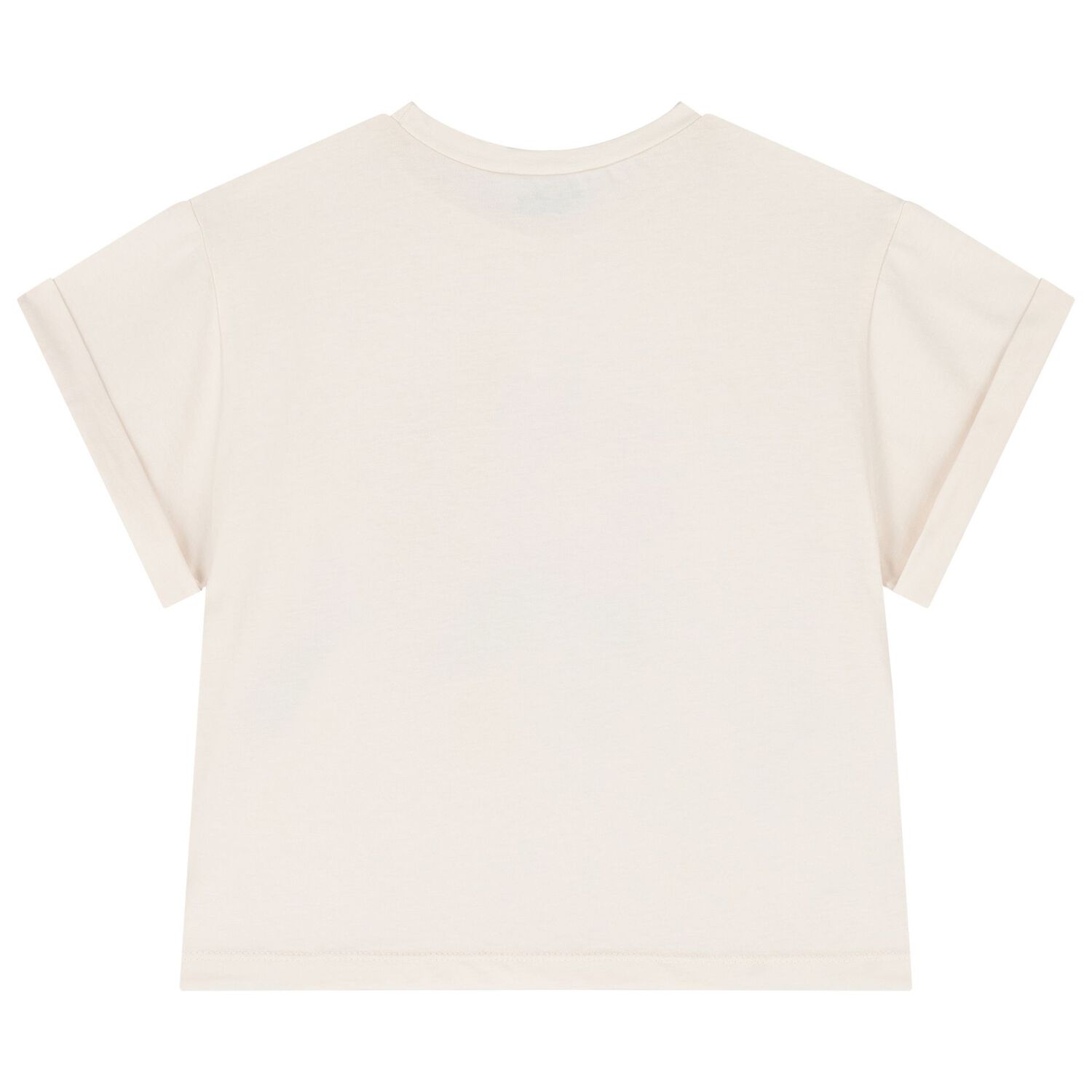 Girls Ivory T-Shirt & Headband Set, 1, hi-res
