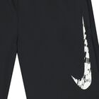Boys Black Logo Dri-Fit Shorts, 1, hi-res