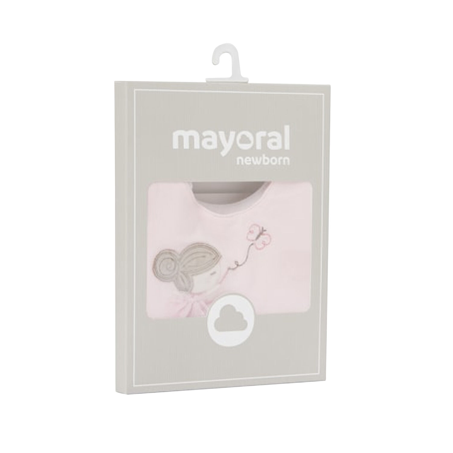 Baby Girls Pink & White Ballerina Bibs (2 Pack), 1, hi-res image number null