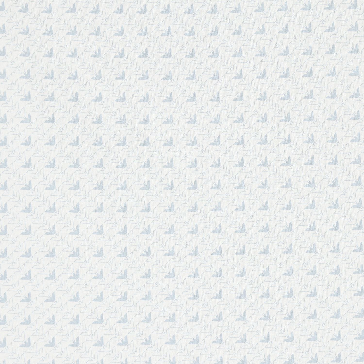 Baby Boys Ivory & Blue Logo Baby Blanket, 2, hi-res