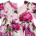 Baby Girls Pink Peony Dress Set, 1, hi-res