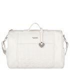 Ivory Quilted Baby Changing Bag ( 32cm ), 3, hi-res