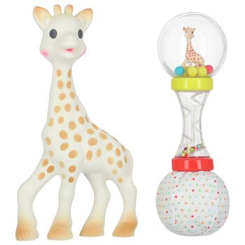 Giraffe Teether & Rattle Set